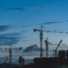 Illustration of BIM and CAD integration in industrial construction projects to reduce cost overruns