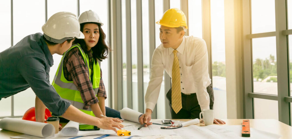 AD Contracts’ team providing certified fire protection installation in Punjab